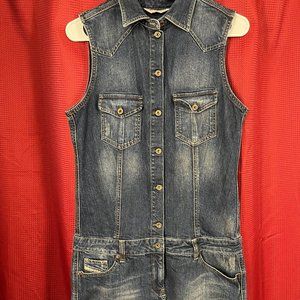Diesel Industry Denim Dress worn by Nina Dobrev in The Vampire Diaries